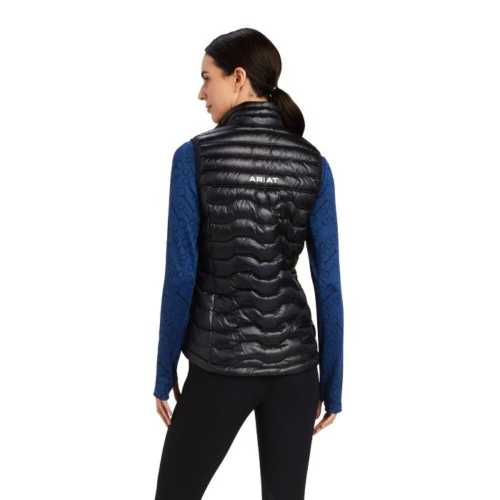 Ariat Ladies Ideal Down Vest Black Size Large - NEW - Picture 2 of 2